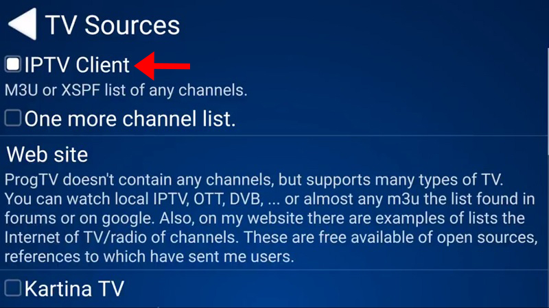 Set up IPTV on ProgTV and access a wide range of channels and programming.